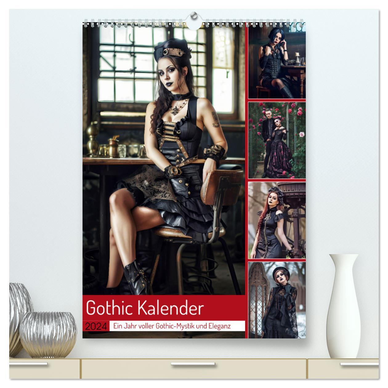Cover: 9783675614529 | Gothic Kalender - Ein Jahr voller Gothic-Mystik und Eleganz...