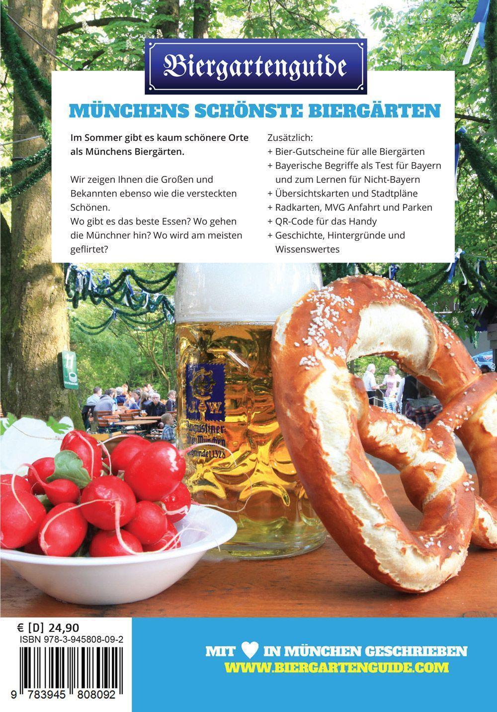 Bild: 9783945808092 | Biergartenguide 2023 | Münchens schönste Biergärten | Birk (u. a.)