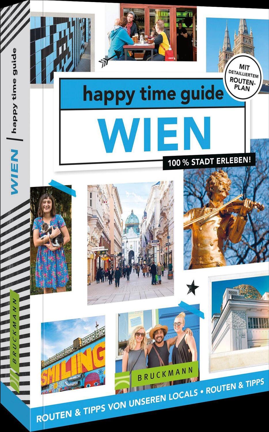 Cover: 9783734327209 | happy time guide Wien | 100 % Stadt erleben | Lotte Lambin | Buch