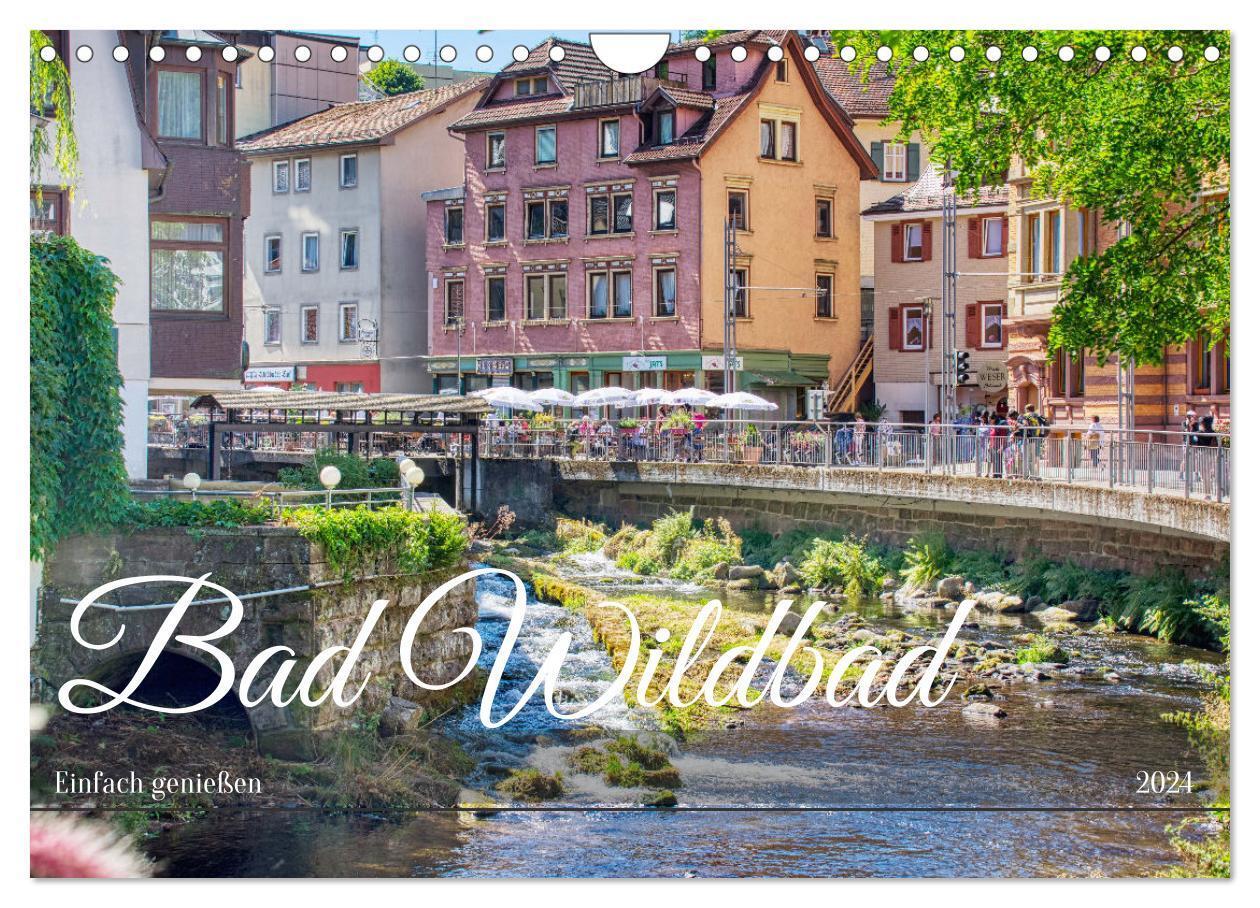 Cover: 9783383680137 | Bad Wildbad - Einfach genießen (Wandkalender 2024 DIN A4 quer),...