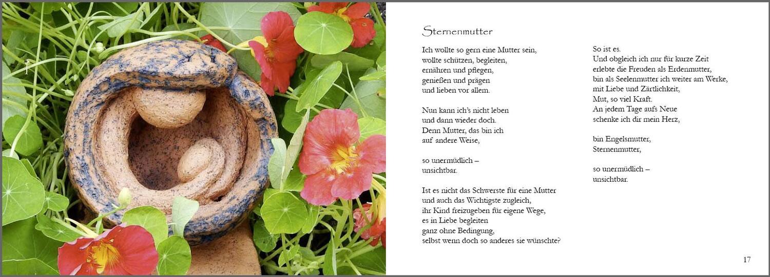 Bild: 9783903085671 | Mit dir im Herzen - Gedichte für Sternenmütter. Mit Skulpturen von...