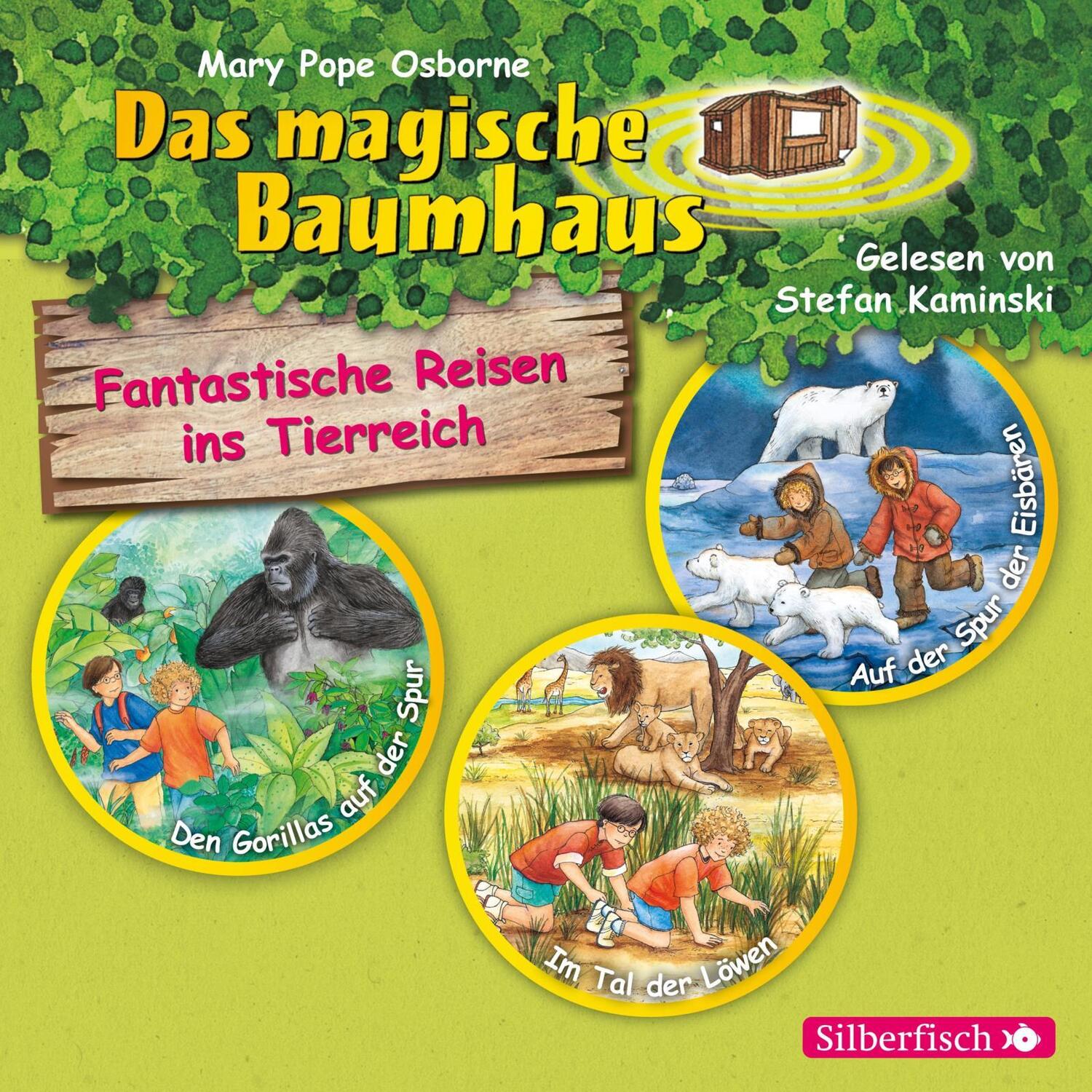 Cover: 9783745600483 | Fantastische Reisen ins Tierreich. Die Hörbuchbox (Das magische...