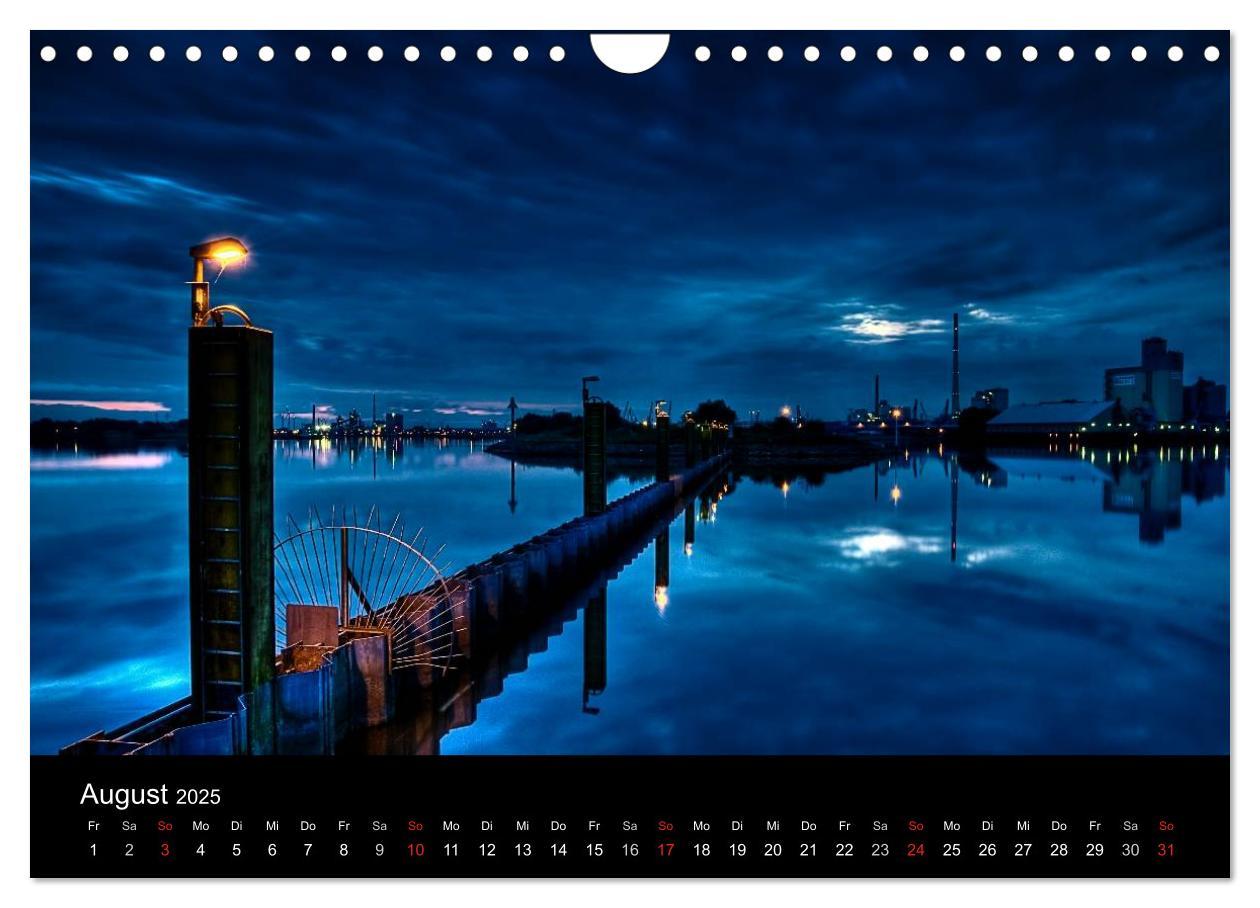 Bild: 9783435740505 | Bremen bei Nacht (Wandkalender 2025 DIN A4 quer), CALVENDO...