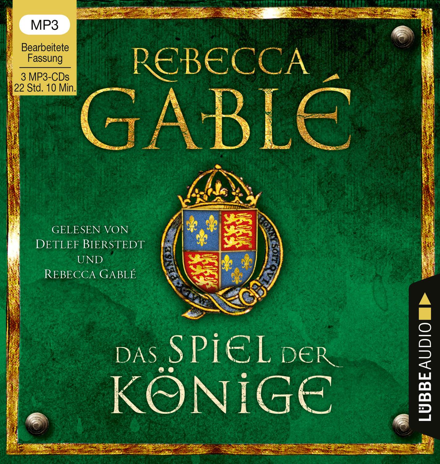 Cover: 9783785781647 | Das Spiel der Könige | Historischer Roman. . | Rebecca Gablé | MP3 | 3
