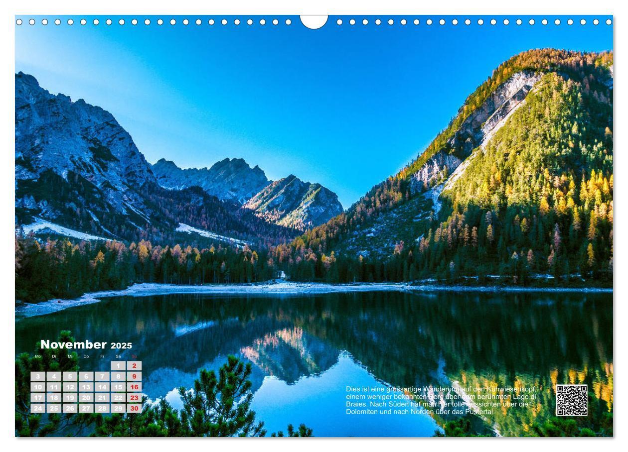 Bild: 9783435117390 | Wandern in den Alpen (Wandkalender 2025 DIN A3 quer), CALVENDO...