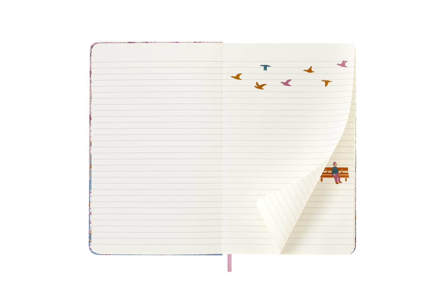 Bild: 8056598851489 | Moleskine Notizbuch Sammlerbox - Sakura, Large/A5, Liniert,...