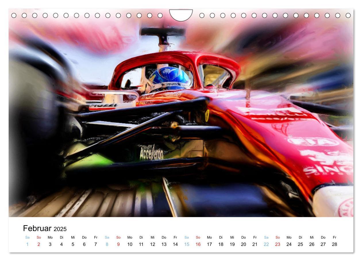 Bild: 9783435301669 | Formel 1 kreativ - Digital Art von Jean-Louis Glineur (Wandkalender...