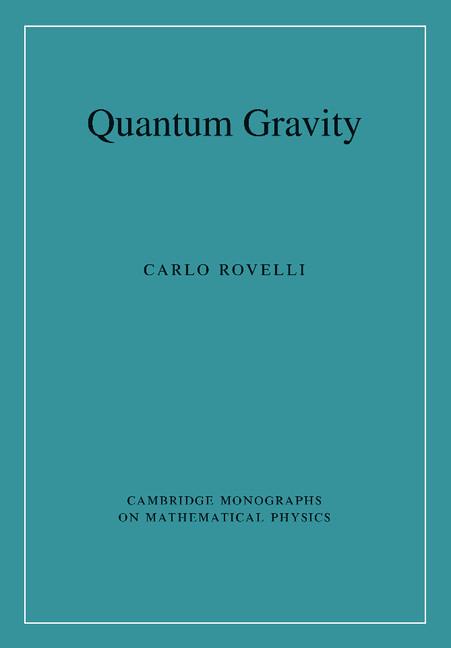 Cover: 9780521715966 | Quantum Gravity | Carlo Rovelli | Taschenbuch | Paperback | Englisch