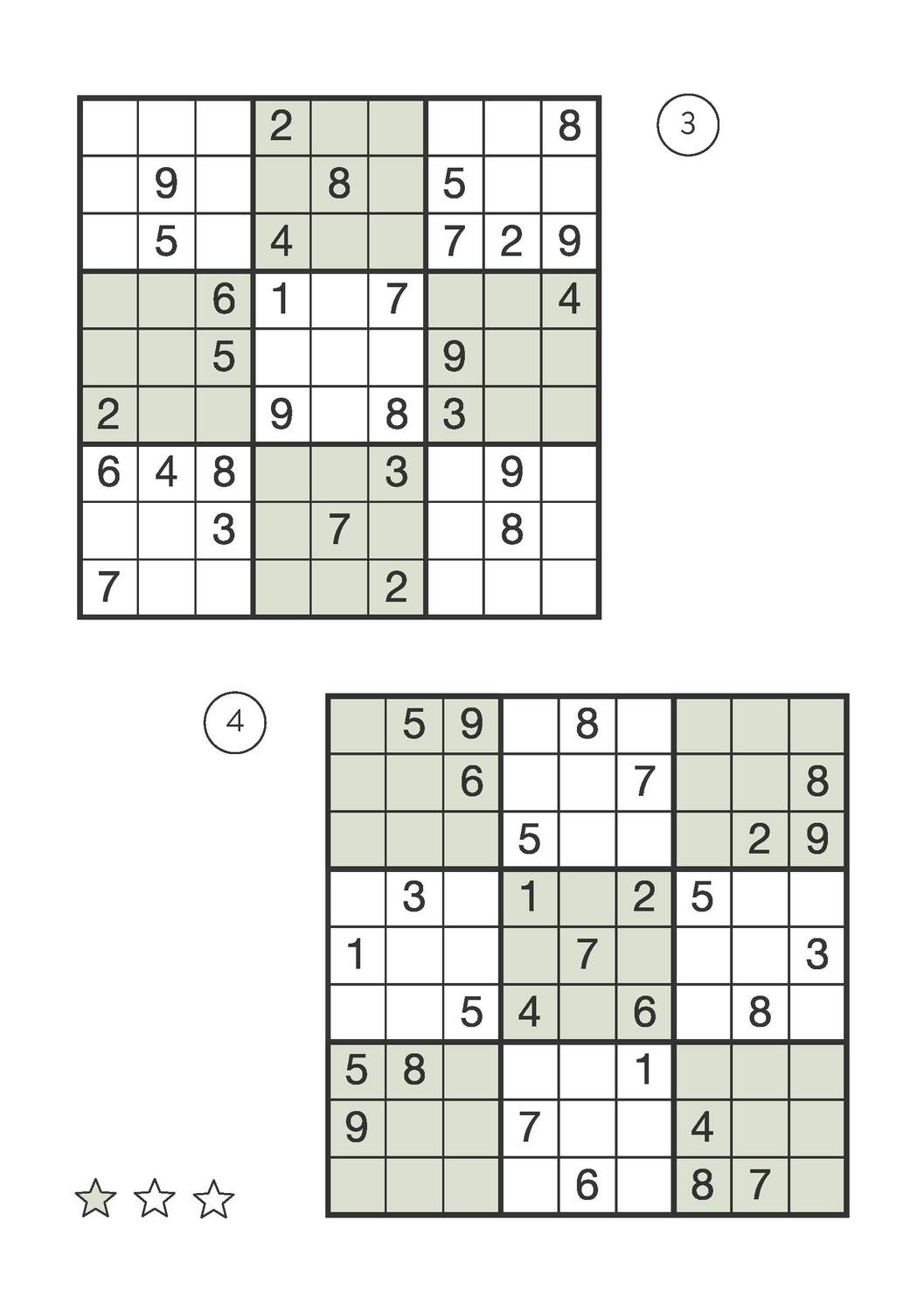 Bild: 9783987640193 | Sudoku-Block: einfach, mittel, schwer. 192 Sudokus in 3...