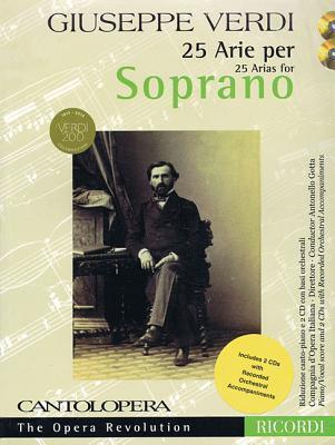 Cover: 9781480397262 | Verdi: 25 Arias for Soprano: Cantolopera Collection | Taschenbuch