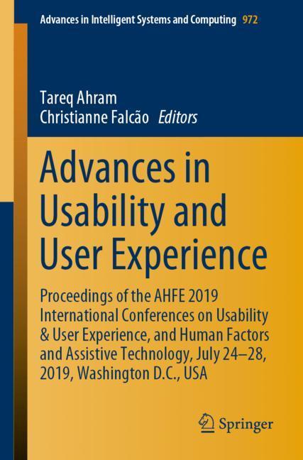 Cover: 9783030191344 | Advances in Usability and User Experience | Christianne Falcão (u. a.)