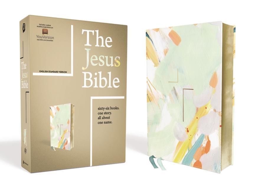 Cover: 9780310453093 | The Jesus Bible, ESV Edition, Leathersoft, Multi-Color/Teal | Buch