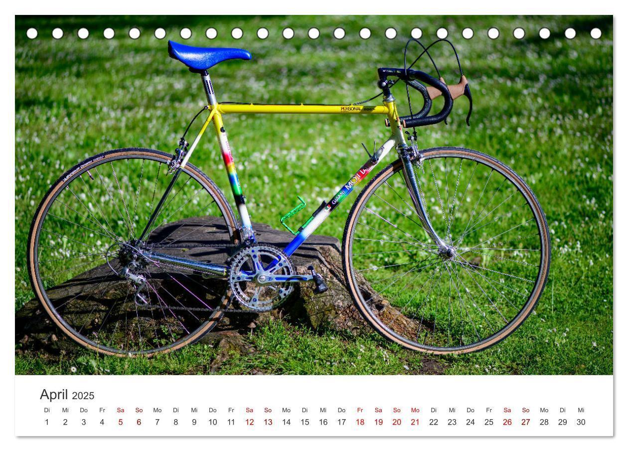 Bild: 9783435017584 | Stahlrenner - Rennrad-Klassiker aus Europa (Tischkalender 2025 DIN...