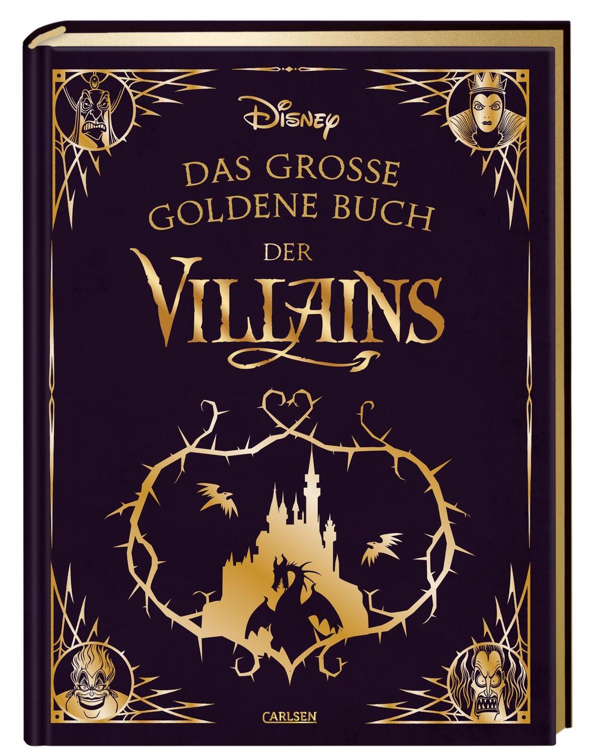 Cover: 9783551280633 | Disney: Das große goldene Buch der Villains | Walt Disney | Buch