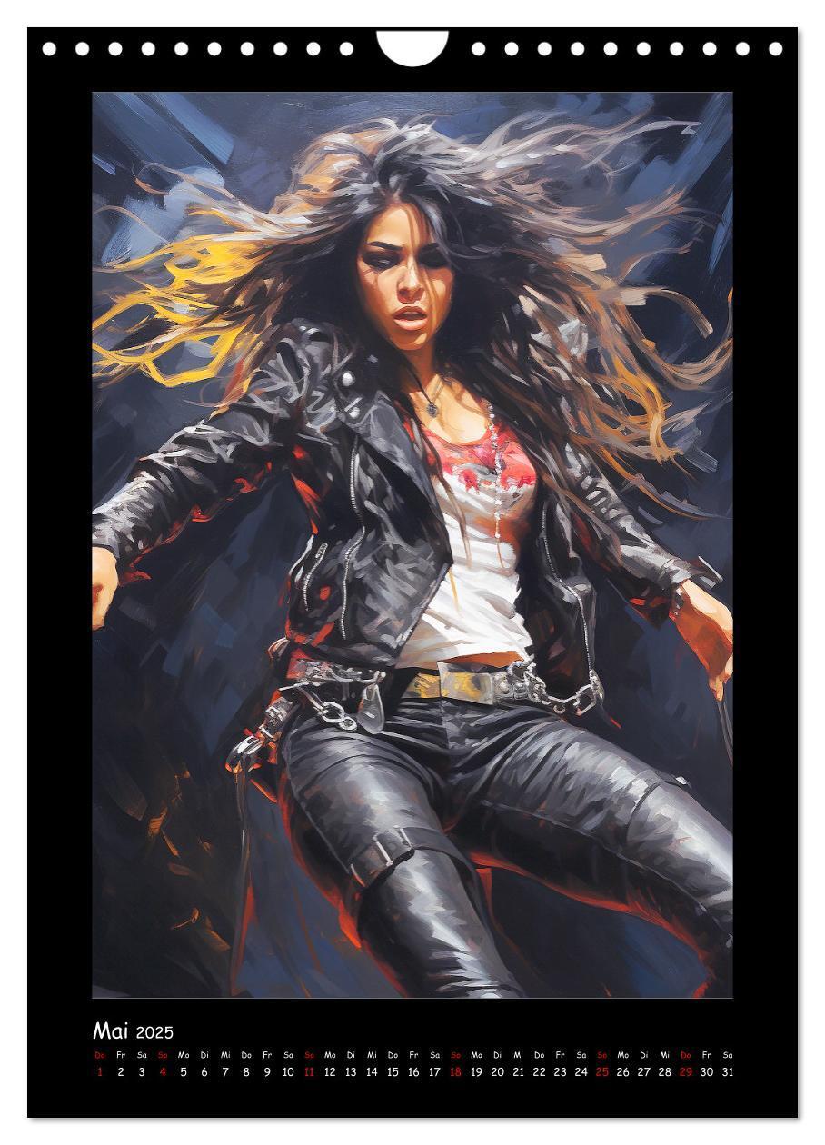 Bild: 9783435859559 | Heavy Metal-Queens. Wilde Rock- und Metal-Girl Paintings...