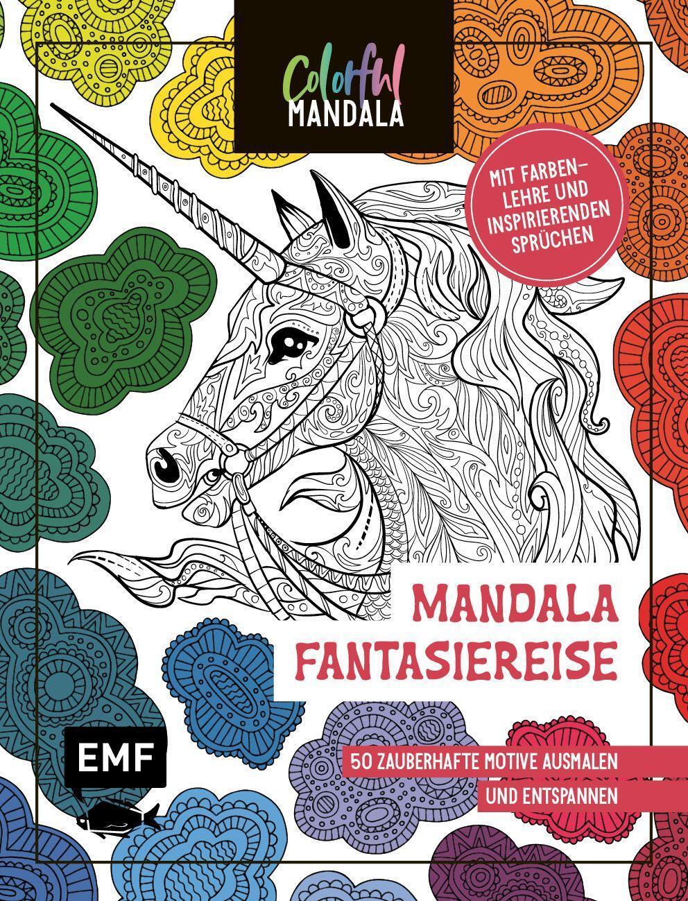 Cover: 9783745913064 | Colorful Mandala - Mandala - Fantasiereise | Taschenbuch | Deutsch