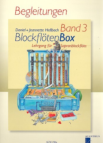 Cover: 9990051735796 | Blockflötenbox Band 3 Klavierbegleitung | Daniel Hellbach