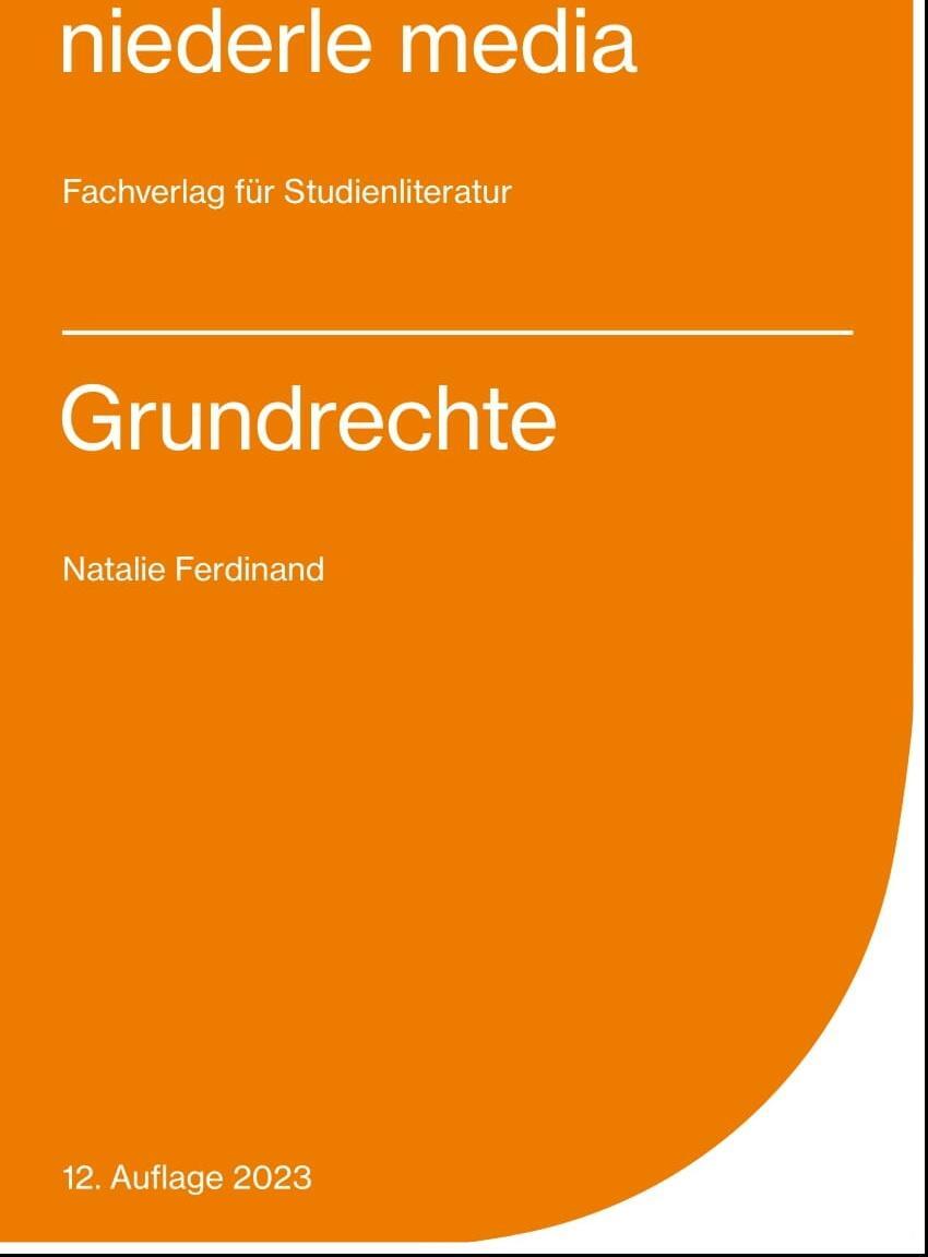Cover: 9783867240543 | Grundrechte. Karteikarten | Natalie Ferdinand | Stück | Deutsch | 2008