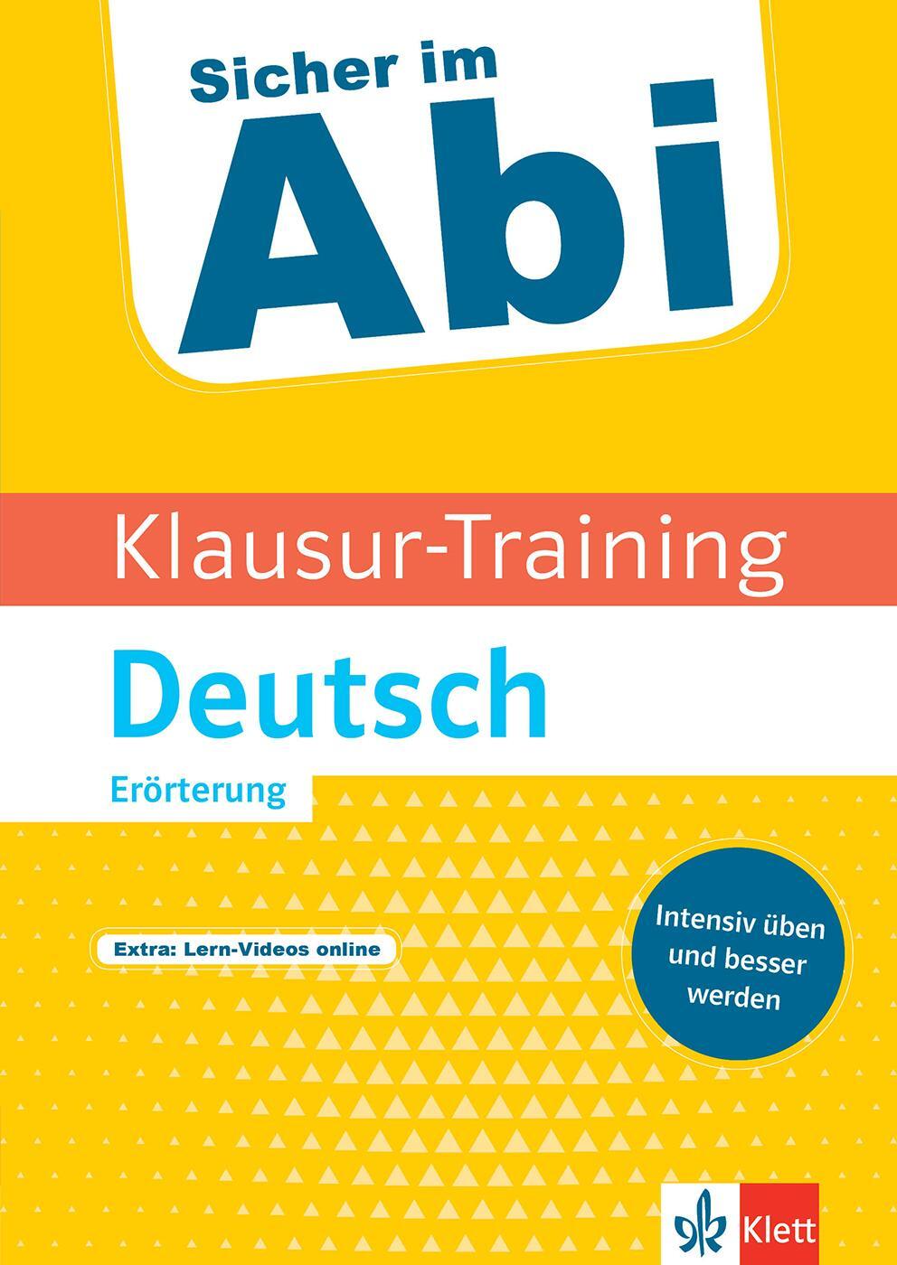 Cover: 9783129495483 | Klausur-Training - Deutsch Erörterung | Taschenbuch | Deutsch | 2018