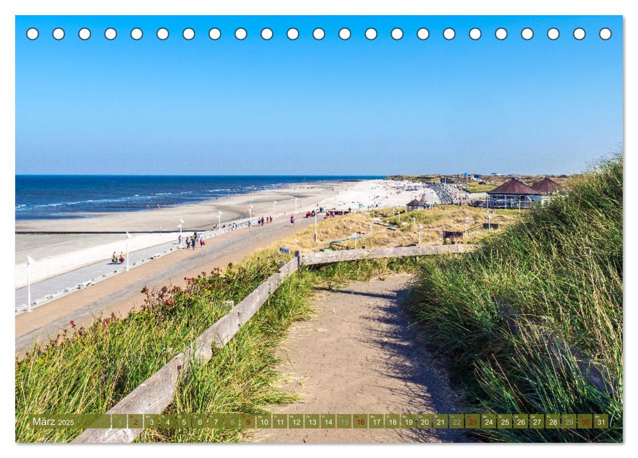 Bild: 9783435073955 | INSELLIEBE NORDERNEY (Tischkalender 2025 DIN A5 quer), CALVENDO...