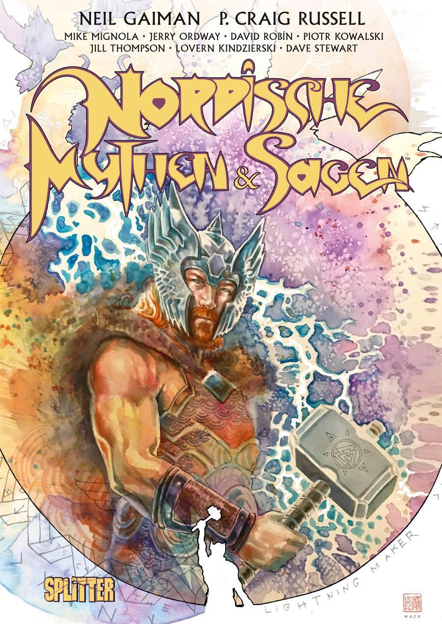 Cover: 9783967920826 | Nordische Mythen und Sagen (Graphic Novel). Band 1 | Neil Gaiman