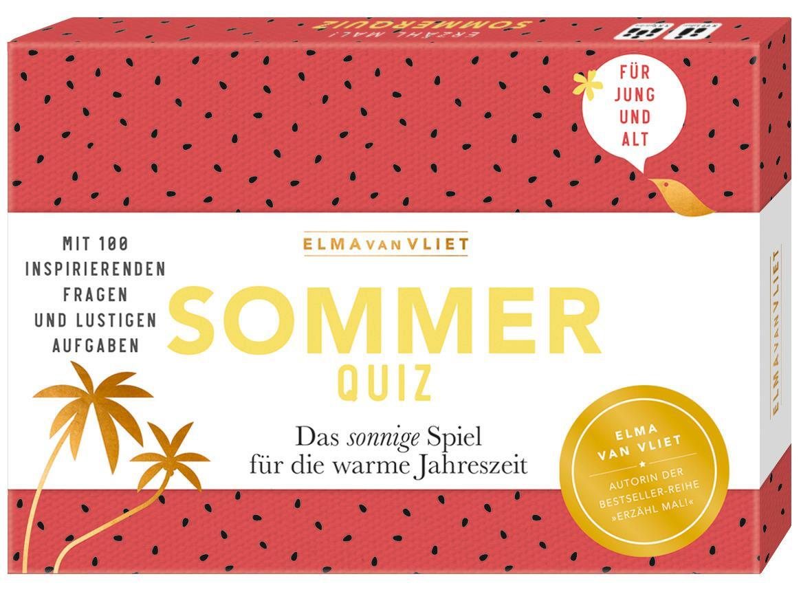Cover: 4260308352416 | Erzähl mal! Sommerquiz | Elma Van Vliet | Spiel | Schachtel | 100 S.