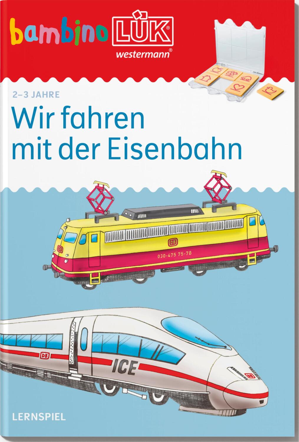 Cover: 9783072479110 | bambinoLÜK 2/3 Jahre: Wir fahren mit der Eisenbahn | Broschüre | 24 S.