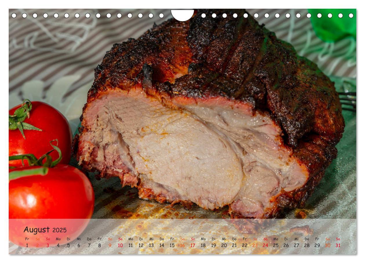 Bild: 9783435322725 | BBQ - Smoker Für Fleisch und Gemüse (Wandkalender 2025 DIN A4...