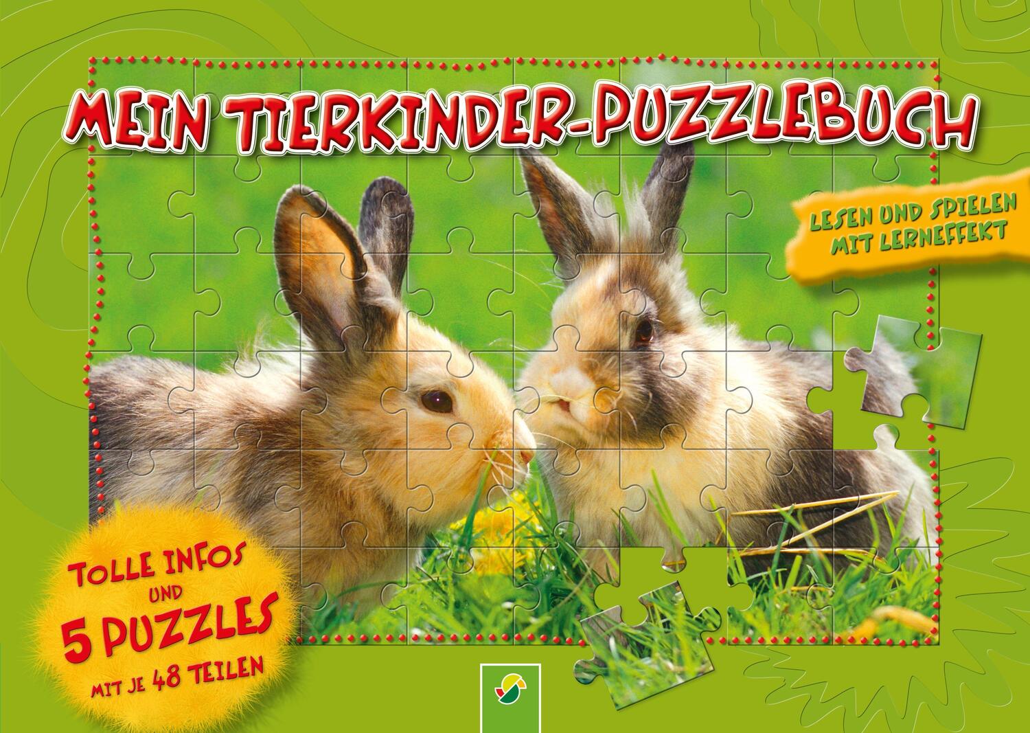 Cover: 9783849932046 | Mein Tierkinder-Puzzlebuch für Kinder ab 6 Jahren | Buch | Deutsch
