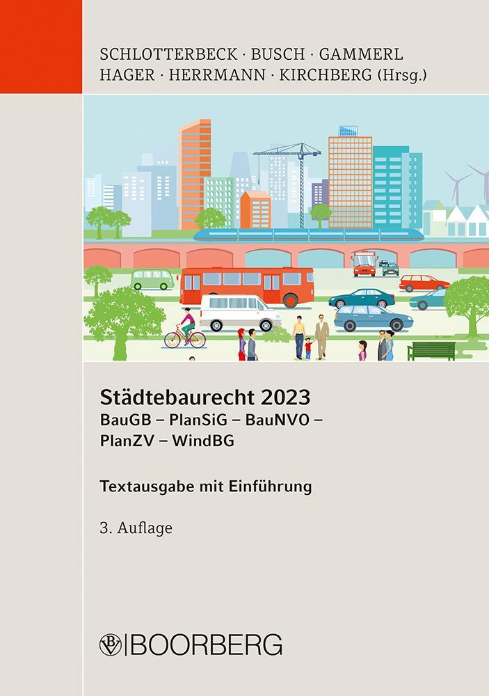 Cover: 9783415074095 | Städtebaurecht 2023 | Karlheinz Schlotterbeck (u. a.) | Taschenbuch