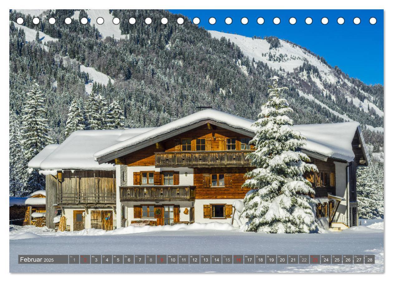 Bild: 9783435493258 | Wanderziele rund um Oberstdorf (Tischkalender 2025 DIN A5 quer),...