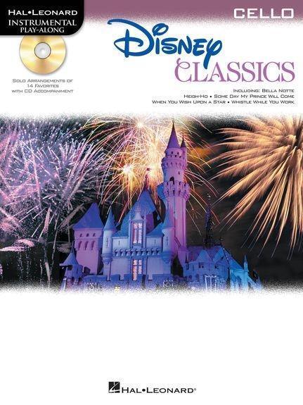 Cover: 884088607449 | Disney Classics: Cello | Taschenbuch | Buch + CD | Englisch | 2012