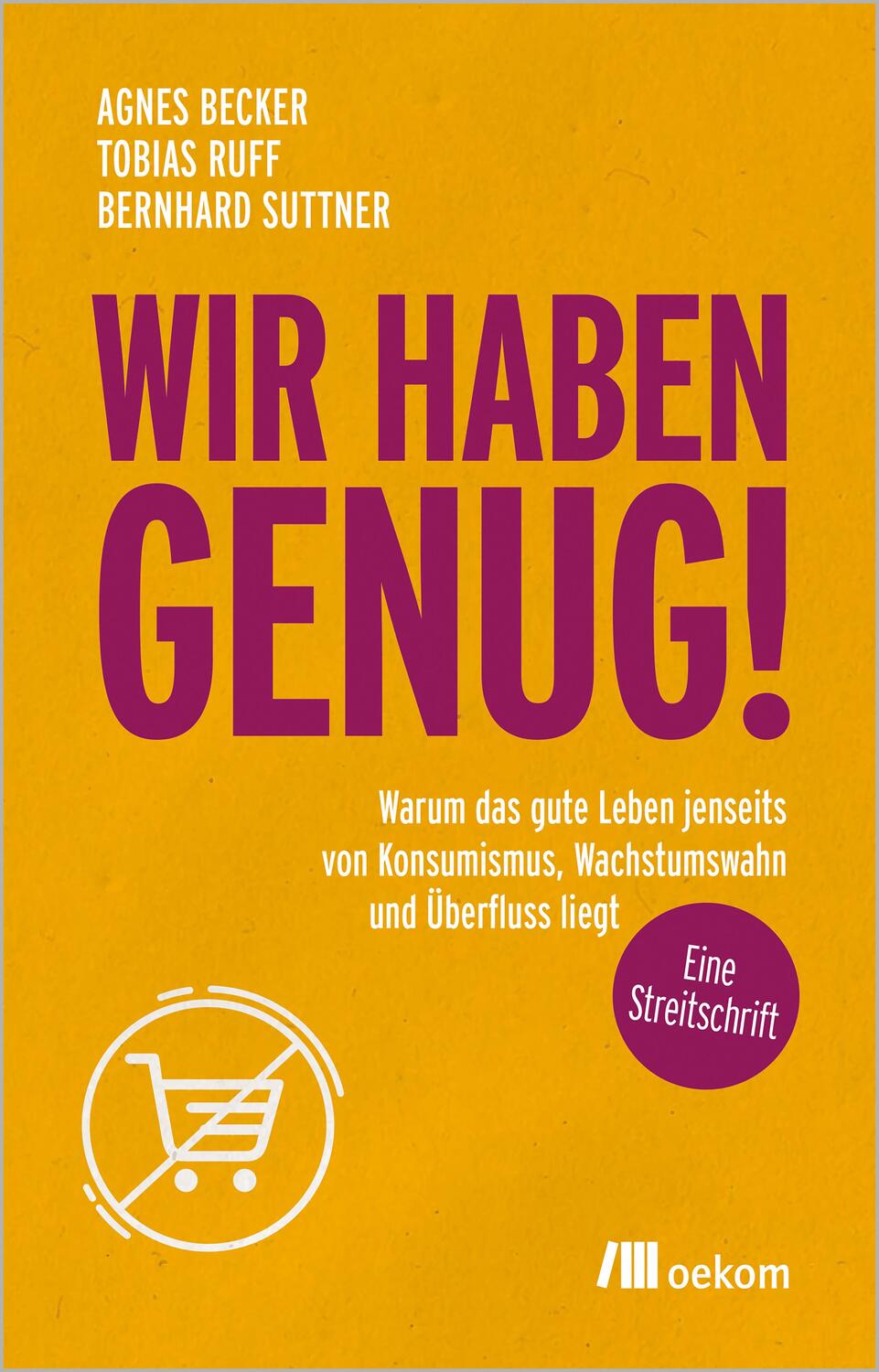 Cover: 9783987260506 | Wir haben genug! | Tobias Ruff (u. a.) | Taschenbuch | Deutsch | 2023