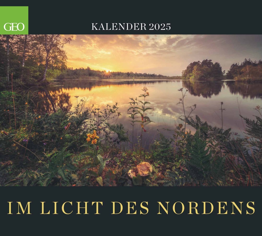 Cover: 4002725988775 | GEO - Im Licht des Nordens 2025: Großformatiger Wandkalender 50x45...