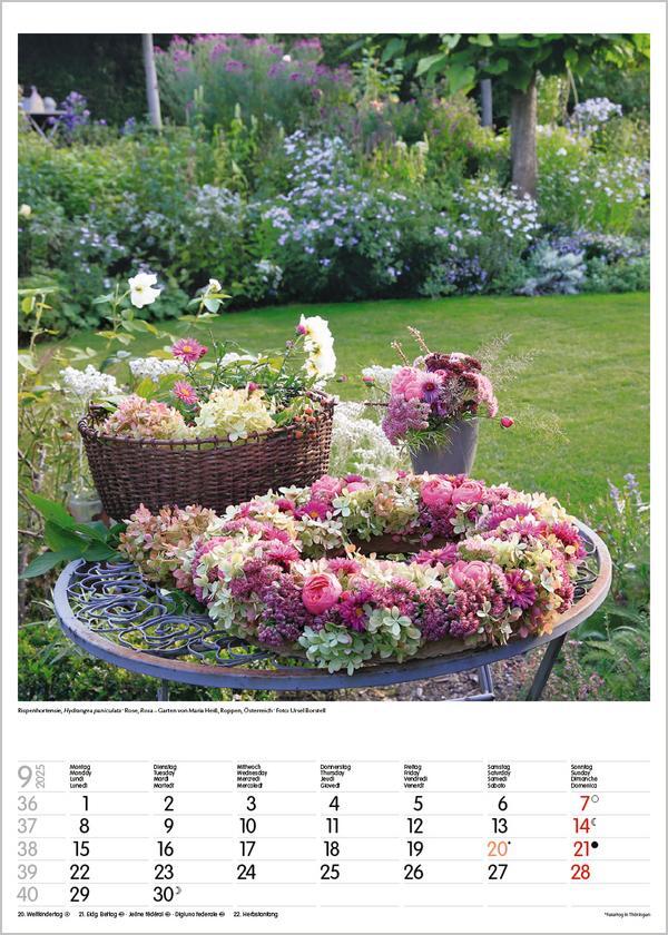 Bild: 9783731876151 | Gartenträume 2025 | Verlag Korsch | Kalender | Spiralbindung | 13 S.