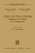 Cover: 9789024712038 | Problems in the Theory of Knowledge / Problèmes de la théorie de la...