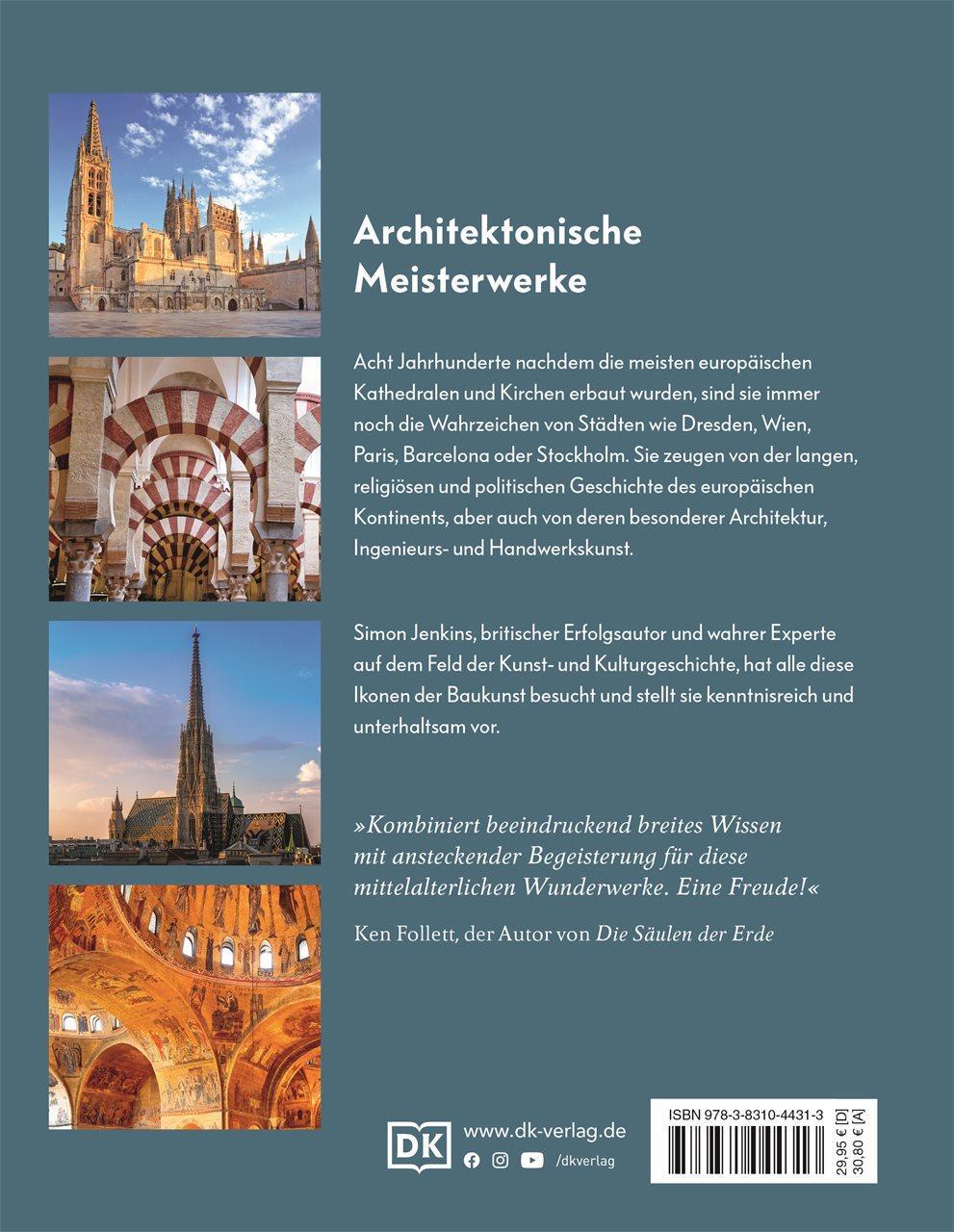 Rückseite: 9783831044313 | Die 100 schönsten Kirchen und Kathedralen Europas | Simon Jenkins