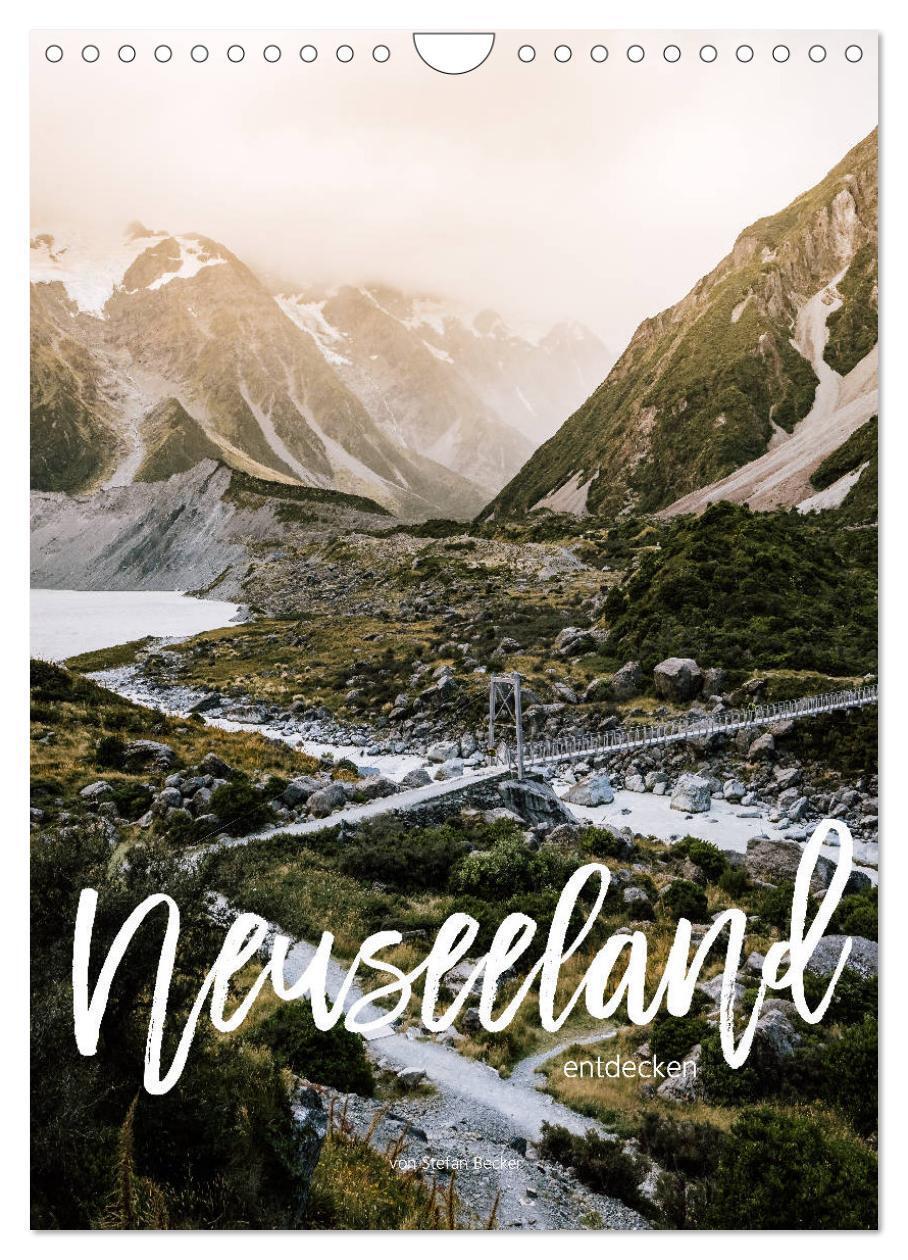 Cover: 9783435967339 | Neuseeland entdecken (Wandkalender 2025 DIN A4 hoch), CALVENDO...