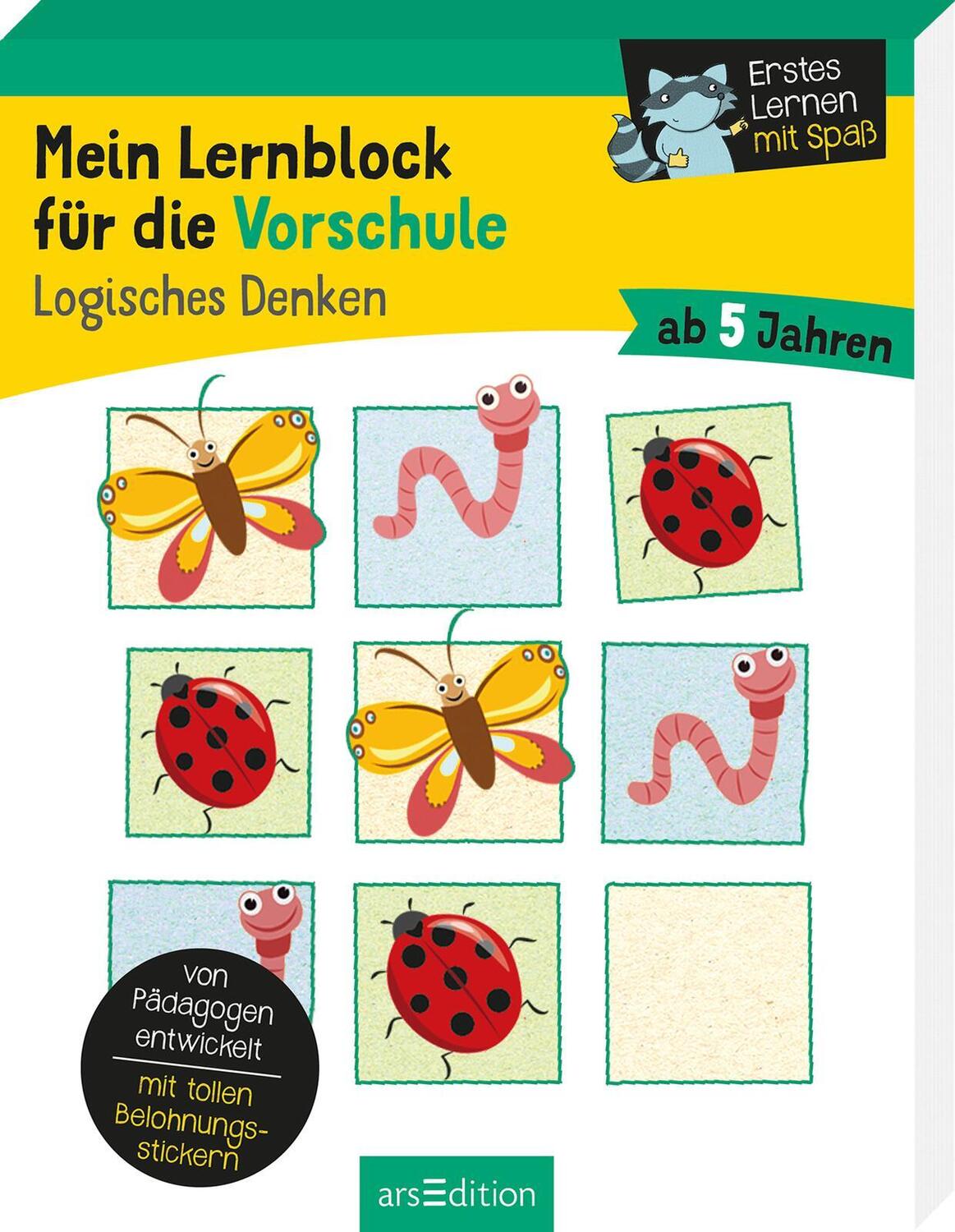 Cover: 9783845845999 | Mein Lernblock für die Vorschule - Logisches Denken | Hannah Lang