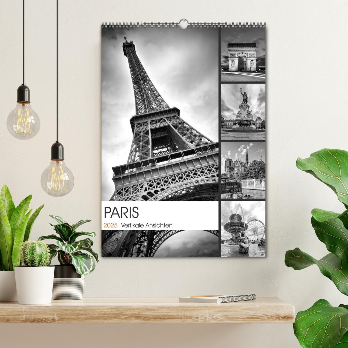 Bild: 9783457085707 | PARIS Vertikale Ansichten (Wandkalender 2025 DIN A2 hoch), CALVENDO...