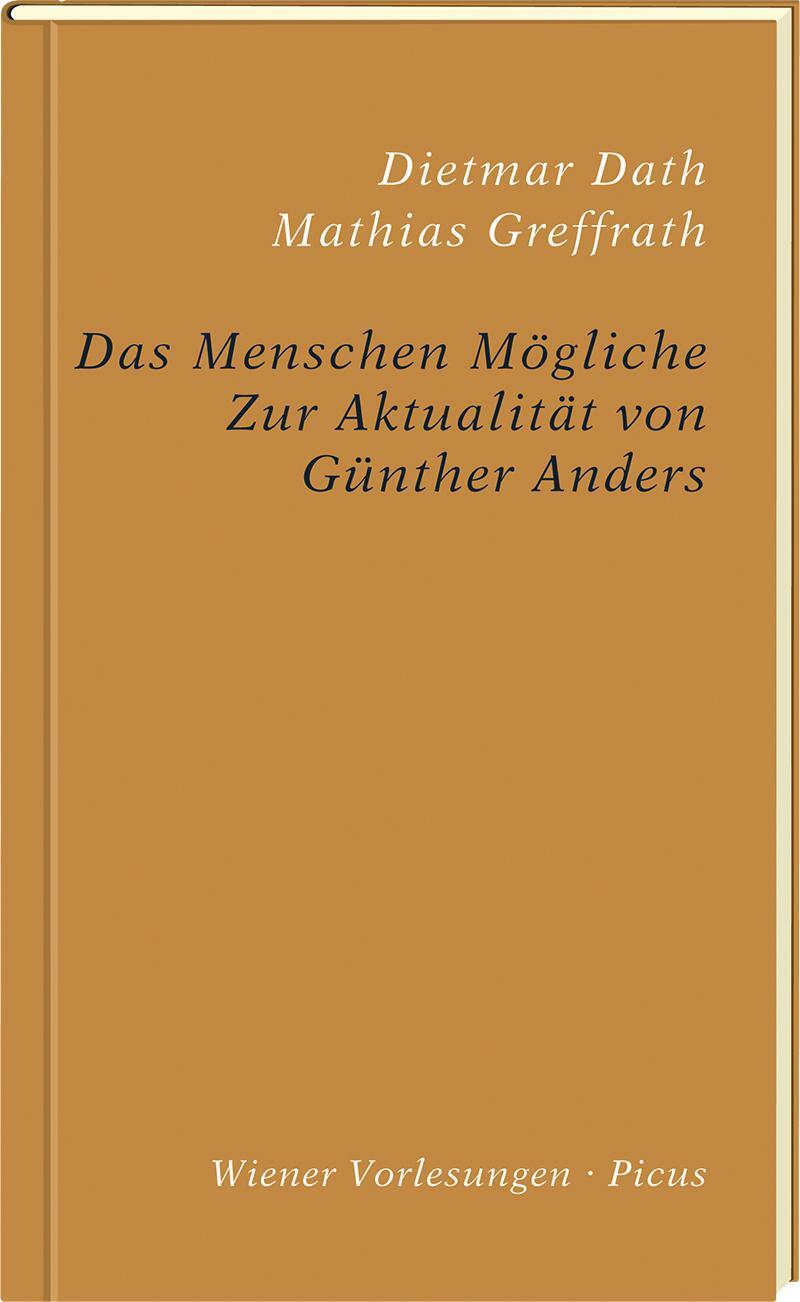 Cover: 9783711730091 | Das Menschen Mögliche | Dietmar/Greffrath, Mathias Dath | Buch | 56 S.