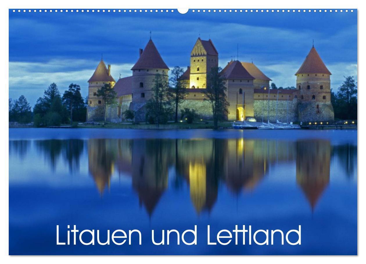 Cover: 9783435642557 | Litauen und Lettland (Wandkalender 2025 DIN A2 quer), CALVENDO...