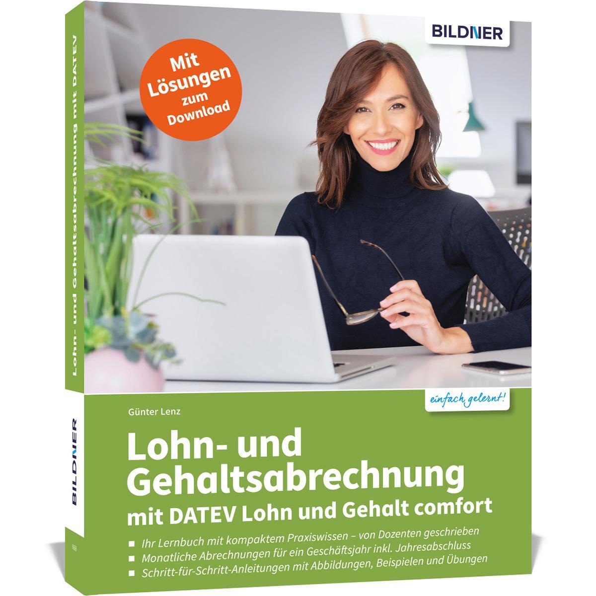 Cover: 9783832806538 | Lohn- und Gehaltsabrechnung mit DATEV Lohn und Gehalt comfort | Lenz