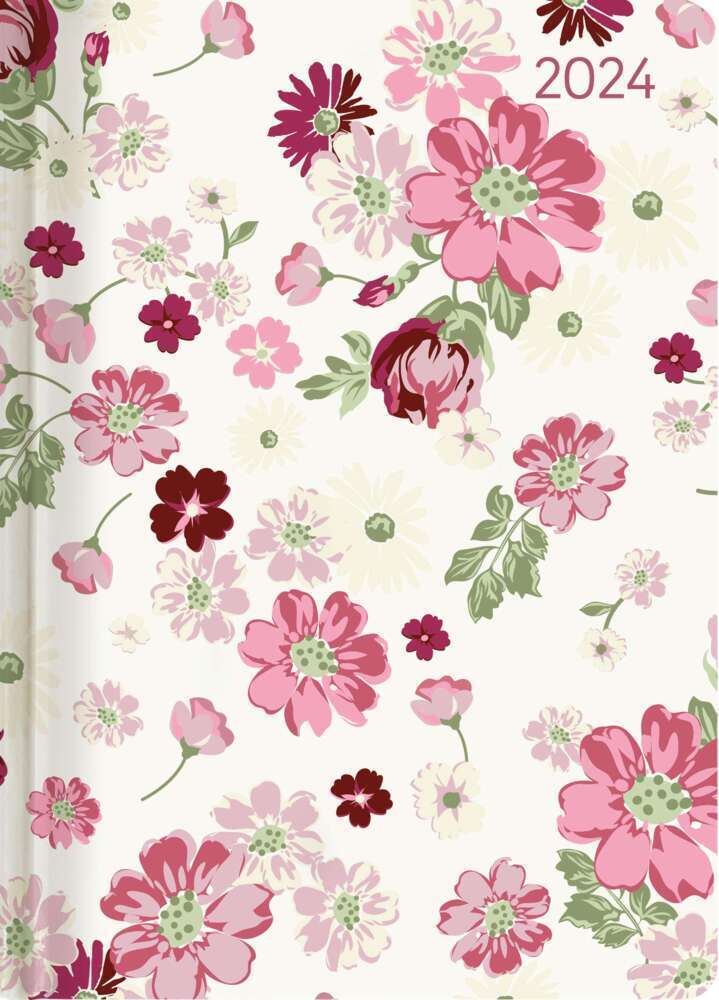 Cover: 4251732339050 | Ladytimer Flower Love 2024 - Blume - Taschenkalender A6 (10,7x15,2...