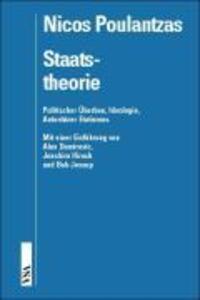 Cover: 9783879758579 | Staatstheorie | Politischer Überbau, Ideologie, Autoritärer Etatismus