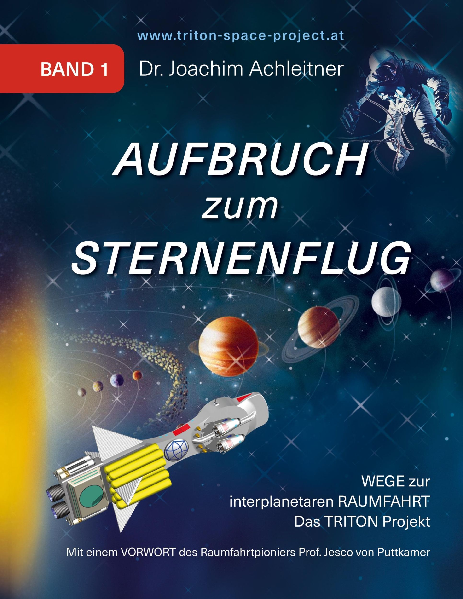 Cover: 9783756811823 | Aufbruch zum Sternenflug, Band 1 | Joachim Achleitner | Taschenbuch