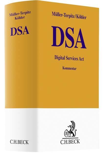 Cover: 9783406798788 | Digital Services Act | Gesetz über digitale Dienste | Buch | XXVII