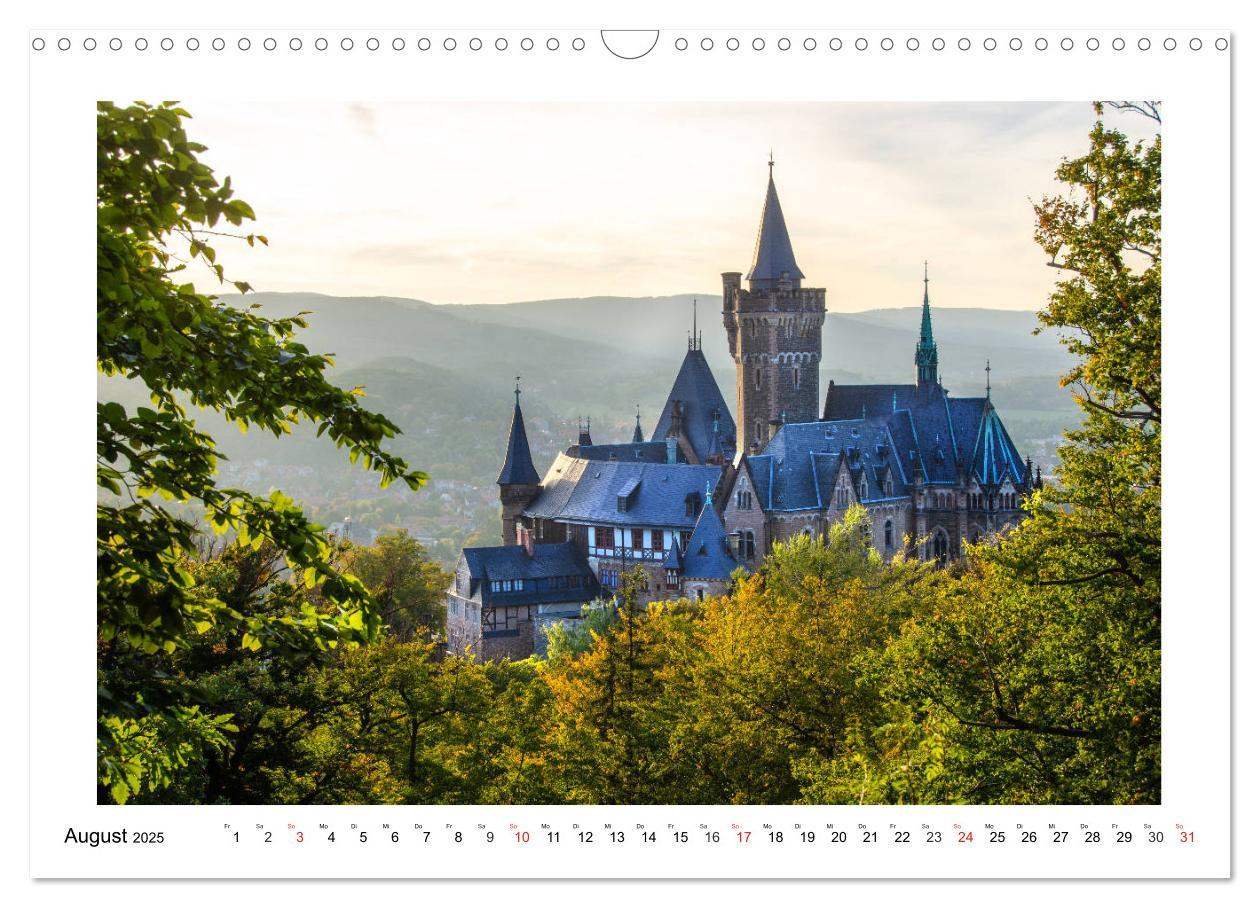 Bild: 9783435235933 | Wernigerode - Die Fachwerkstadt im Harz (Wandkalender 2025 DIN A3...