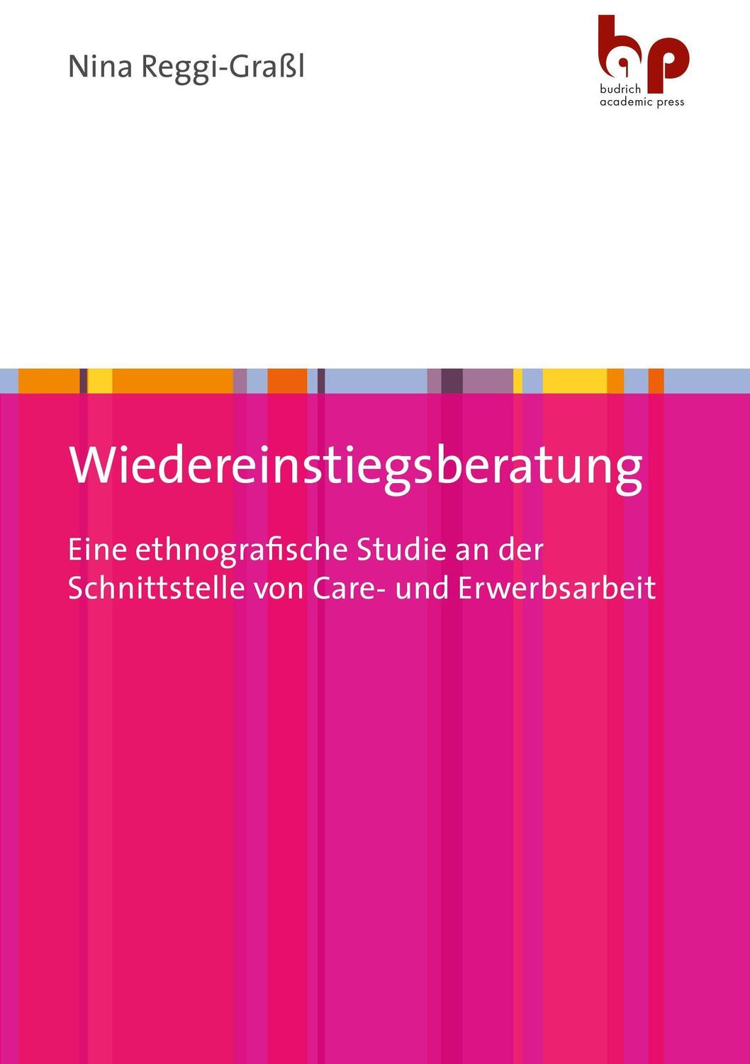Cover: 9783966650144 | Wiedereinstiegsberatung | Nina Reggi-Graßl | Taschenbuch | 265 S.