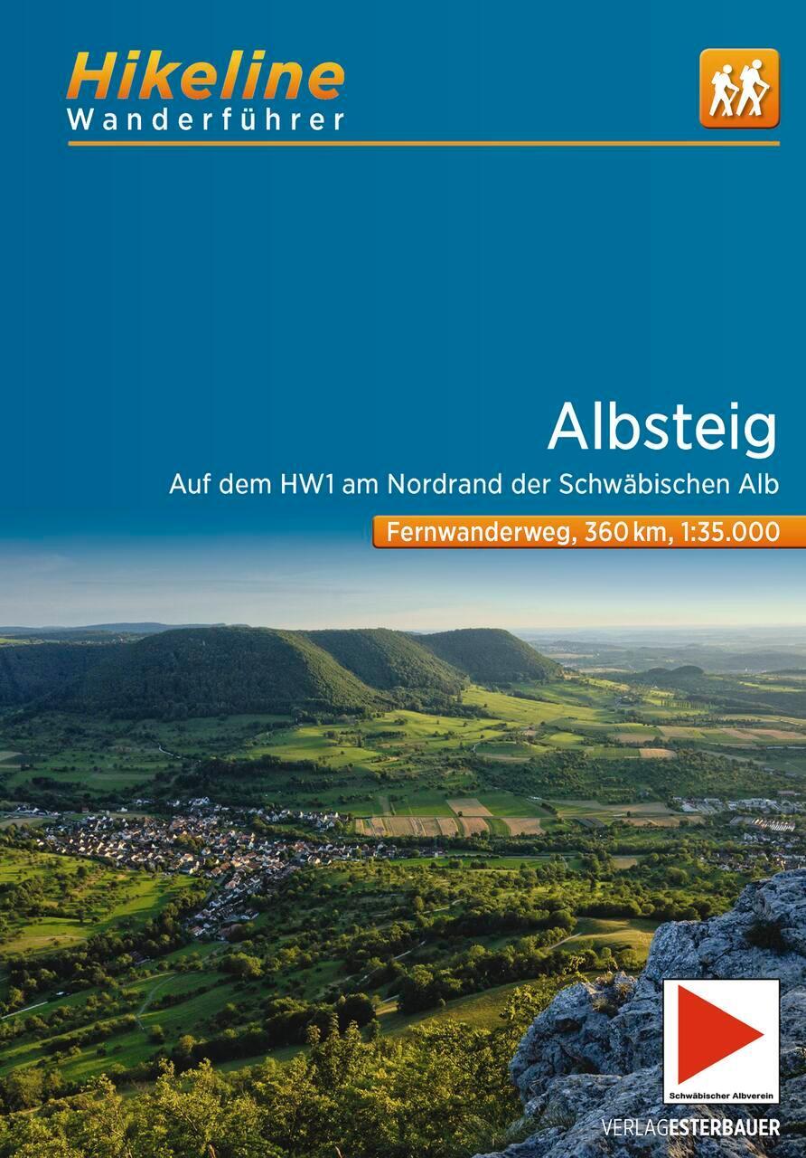 Cover: 9783711101327 | Albsteig | Esterbauer Verlag | Taschenbuch | Hikeline Wanderführer